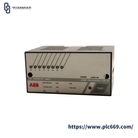 ABB ICSI08E1 ICSI08E1-230 FPR3316101R0016 Binary Input Unit