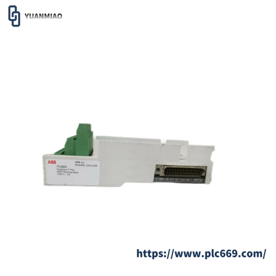 ABB ITU805  HART I/O Module Mounting Base