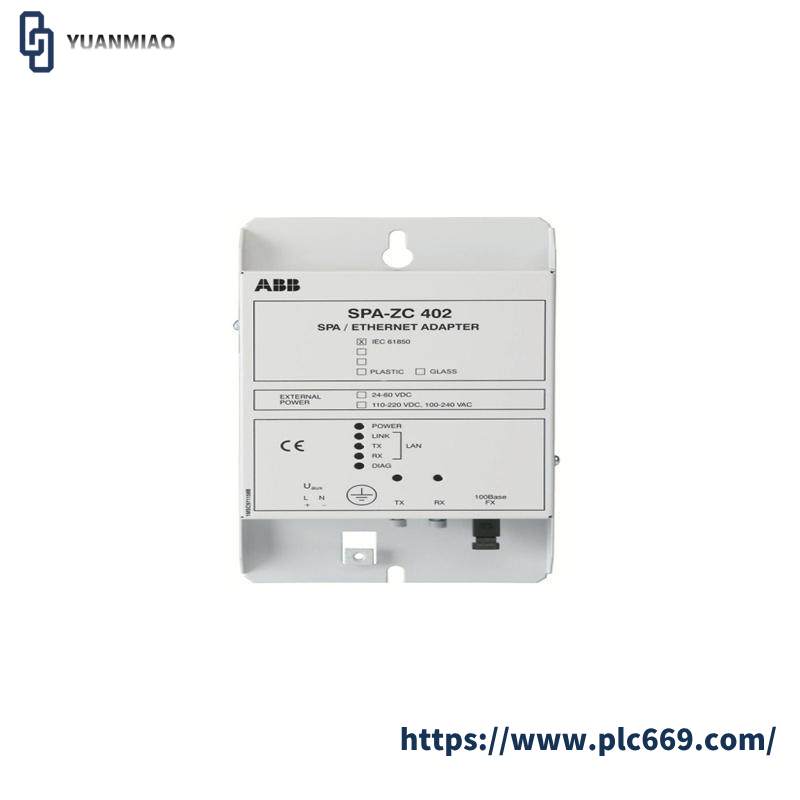 ABB SPA-ZC 402 ethernet adapter