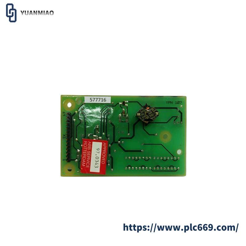 ABB YPN107A YT201001-DM Indication Unit Board