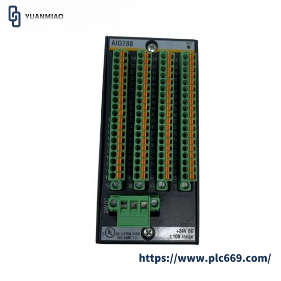 AIO288   Analog Input/Output Module  Bachmann