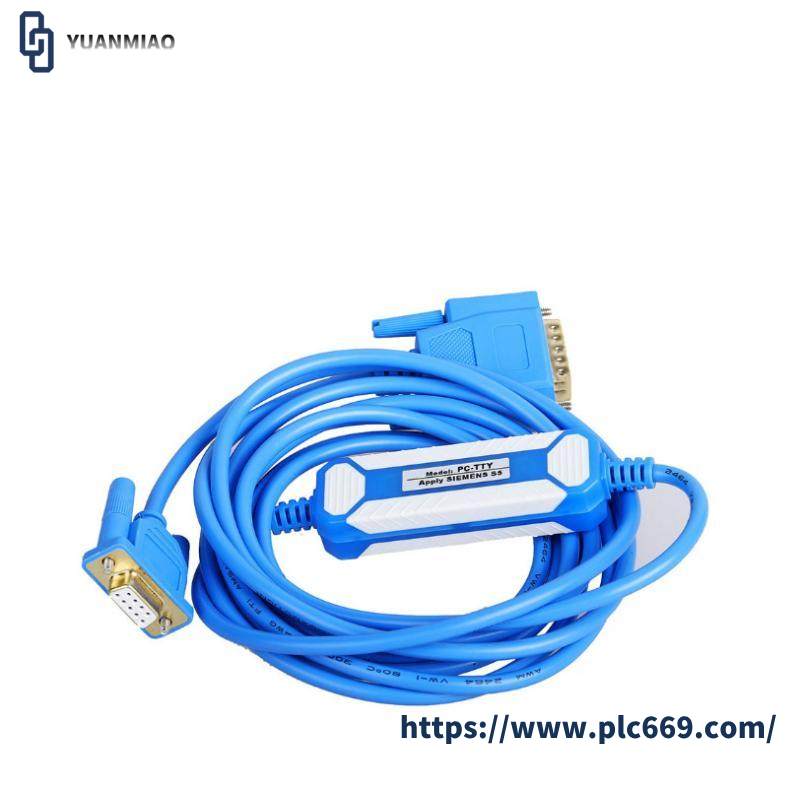 SIEMENS AMSAMOTION PC-TTY S5 PLC programming cable