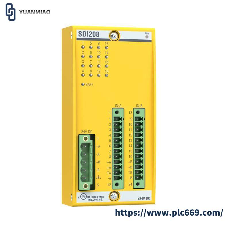 Bachmann SDI208 Safety Digital Input Module