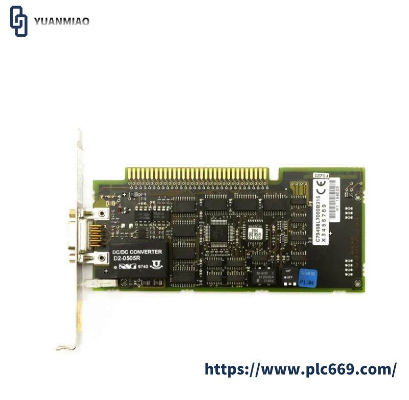 SIEMENS C79-458-L7000-B315 MPI/Profibus DP PC Card ISA