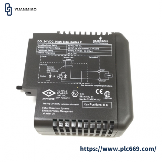 EMERSON KJ3241X1-EA1 12P2565X032 Interface Module