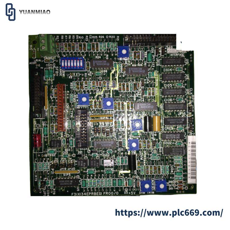 GE F31X134EPRBEG1 PROCESSOR INTERFACE CARD PCB