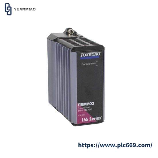 FBM203 P0914SV  Input Module  Foxboro