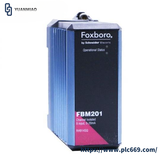 FOXBORO FBM201 RH914SQ Channel Isolated 8 Input