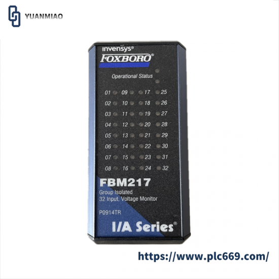 FOXBORO FBM217 P0926ZY/RH926ZY Discrete Input Interface Module