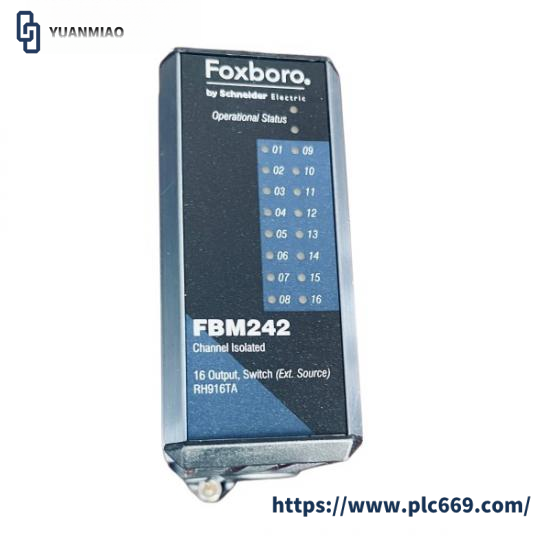 FOXBORO FBM242 RH916TA Channel isolated output Module