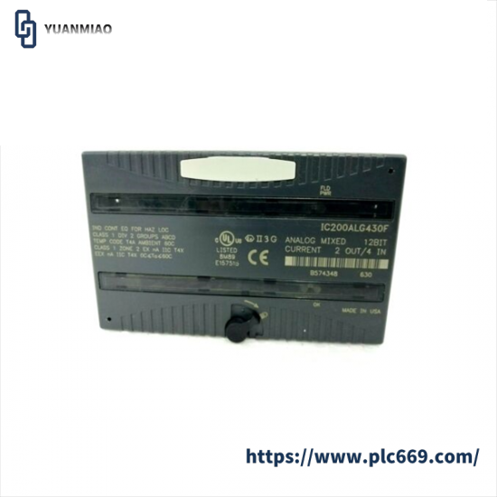 GE FANUC IC200ALG430F analog mixed module