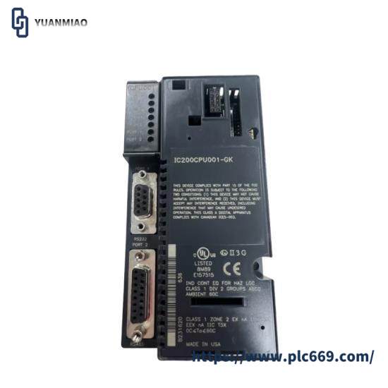 GE FANUC IC200CPU001 CPU