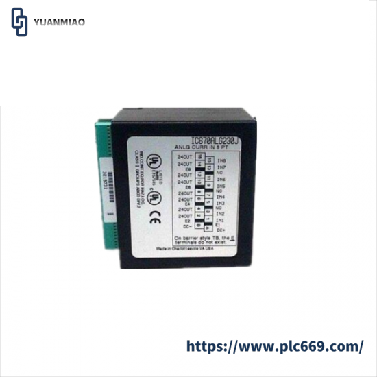 GE FANUC IC670ALG230 Analog Input Module