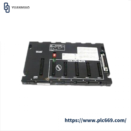 GE FANUC IC693CHS398G 5-slot expansion baseplate