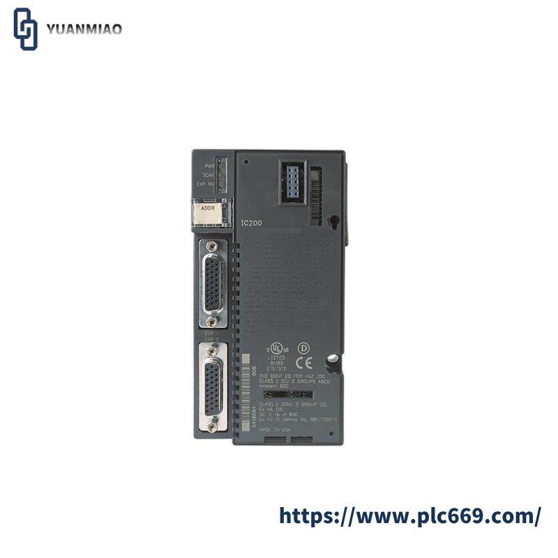 GE IC200PNS001 REMOTE I/O UNIT