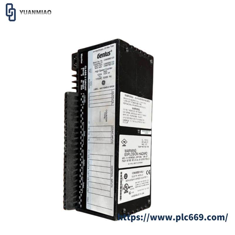 GE IC660BBD120 High-speed Counter Block