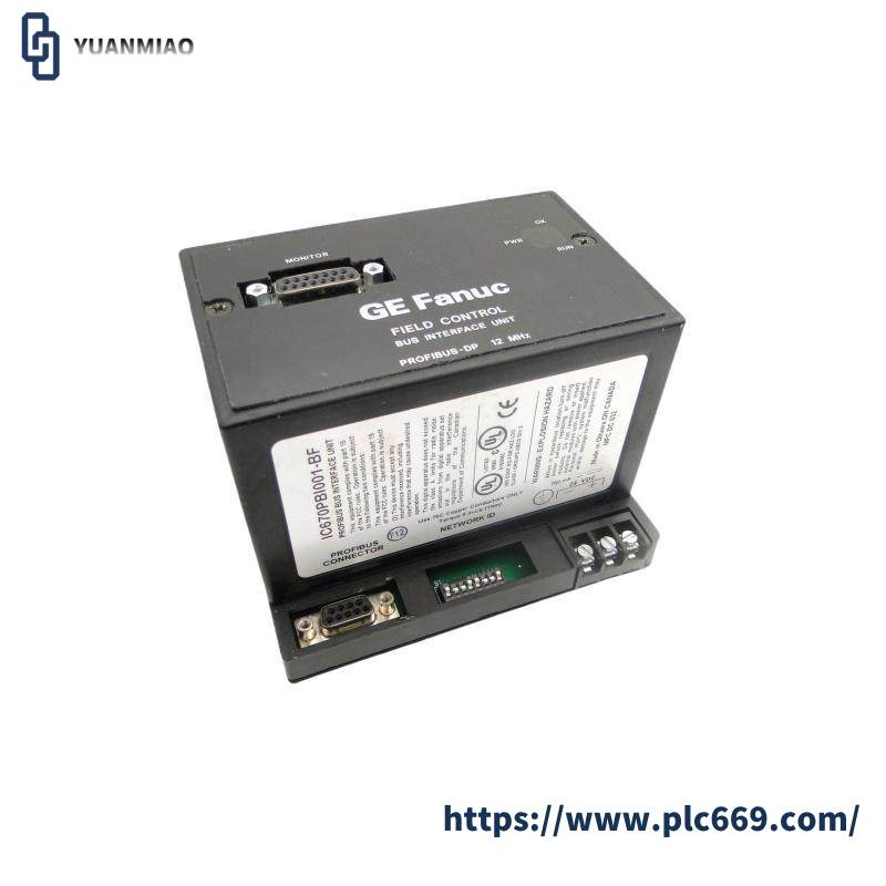 GE IC670PBI001