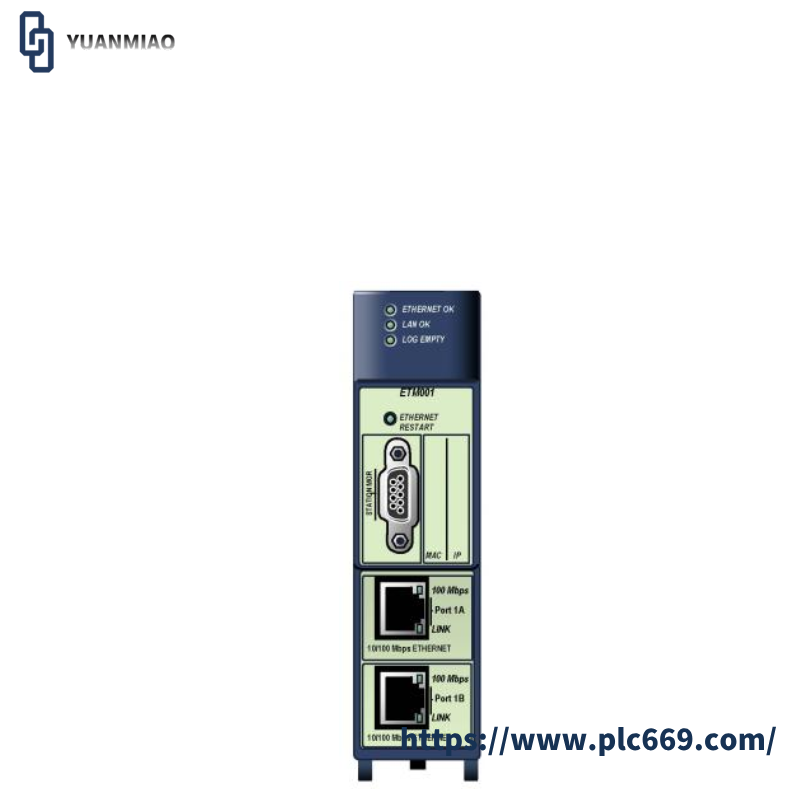 GE IC695ETM001 Fanuc Ethernet Interface Module