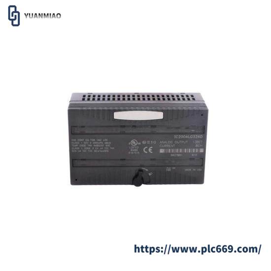 General Electric Fanuc IC200ALG326 Analog Output Module