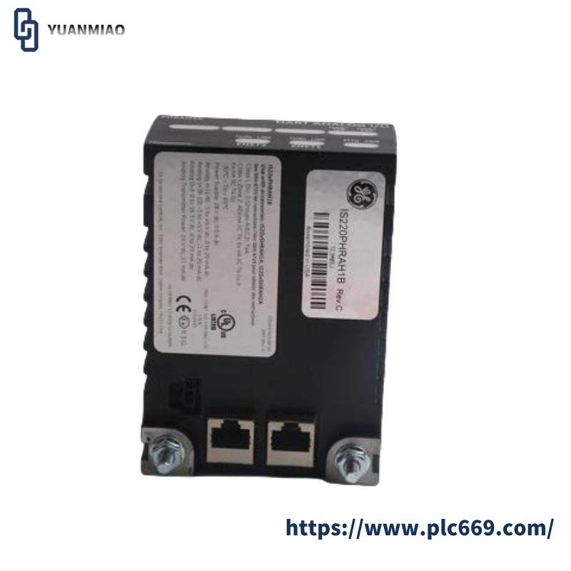 GE IS220PHRAH1B Input Module