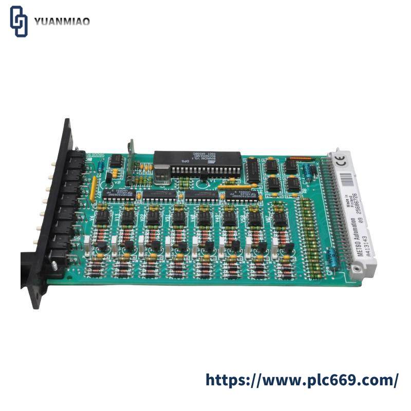 METSO AUTOMATION A413143 BIU84 binary output module card