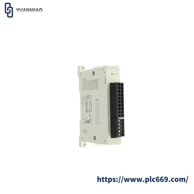 MITSUBISHI FX3U-4AD-PT-ADP INPUT MODULE