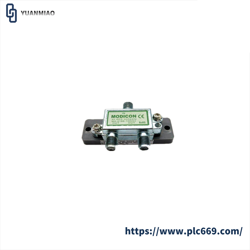 Schneide MODICON MA0186100 coaxial cable splitter