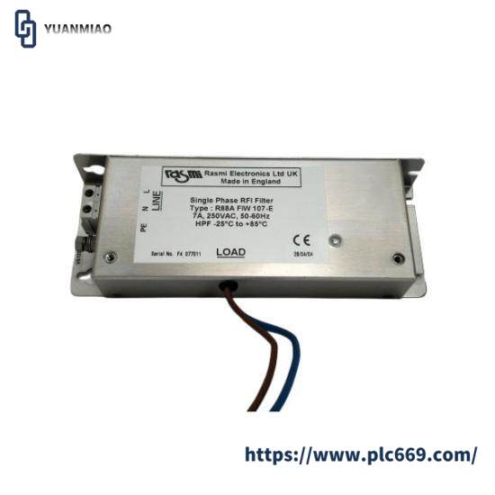 OMRON R88A FIW 107-E RFI FILTER