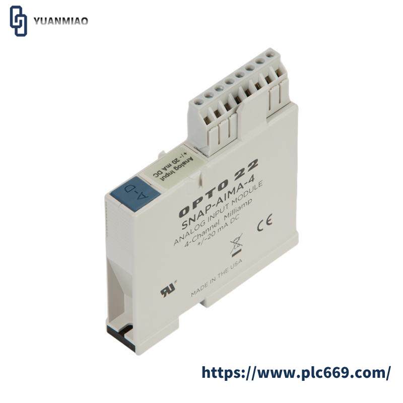 OPTO22 SNAP-AIMA-4 Analog Current Input Module