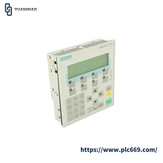 SIEMENS 6AV3607-1JC20-0AX2 Operator panel