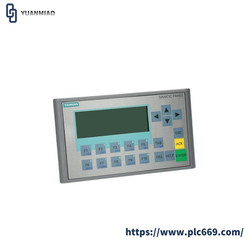 SIEMENS 6AV6647-0AH11-3AX1 OPERATOR INTERFACE