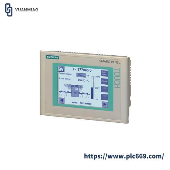 SIEMENS 6AV6 640-0CA11-0AX1 Touch Panel