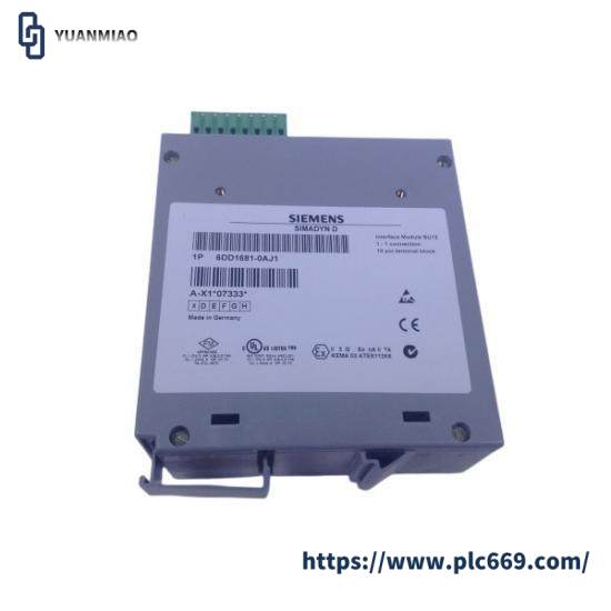 SIEMENS 6DD1681-0AJ1 SU 12 Converter