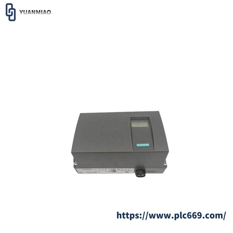 SIEMENS 6DR5010-0EG00-0AA0 Electropneumatic Positioner