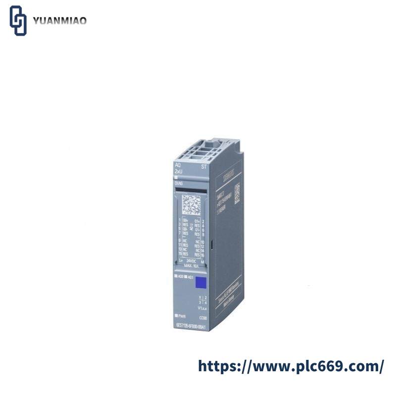 SIEMENS 6ES7135-6FB00-0BA1 analog output module