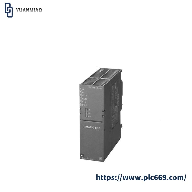 SIEMENS 6ES7343-1CX10-0XE0 CP 343-1 LEAN COMMUNICATION PROCESSOR