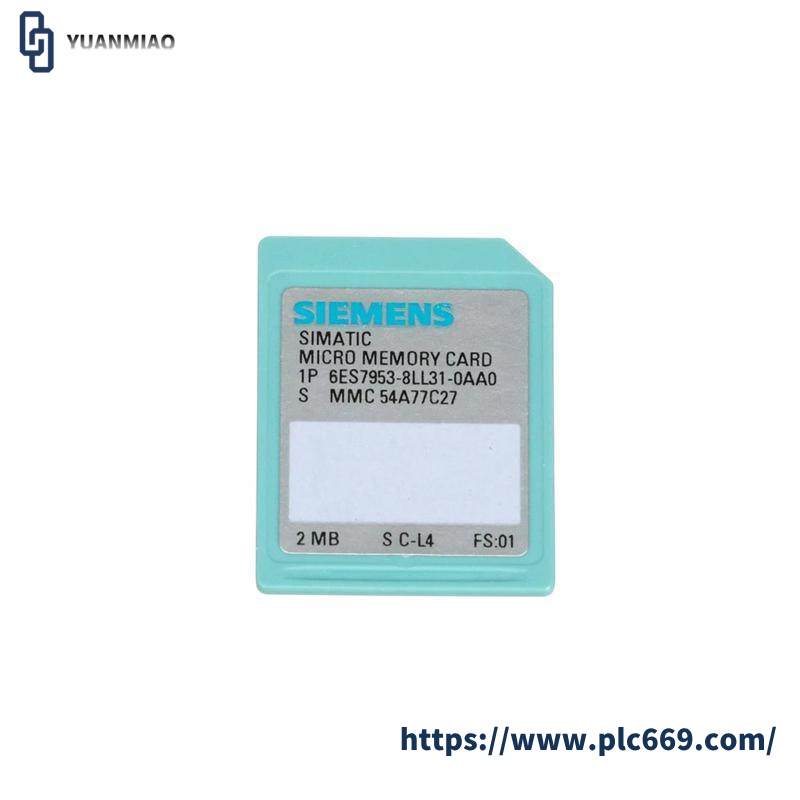 SIEMENS 6ES7953-8LL31-0AA0 MEMORY CARD