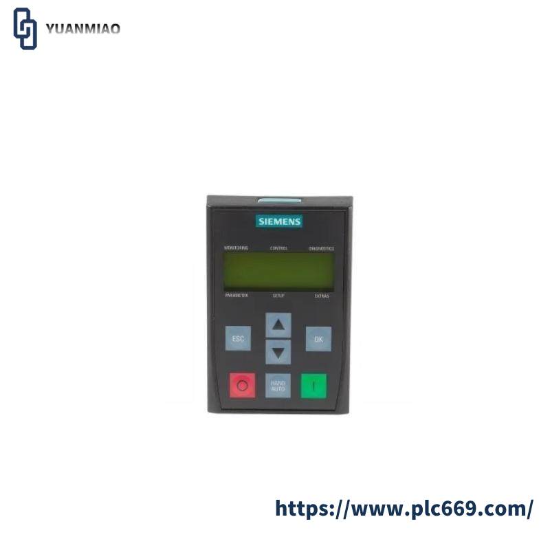 SIEMENS 6SL3255-0AA00-4CA1 Control Panel