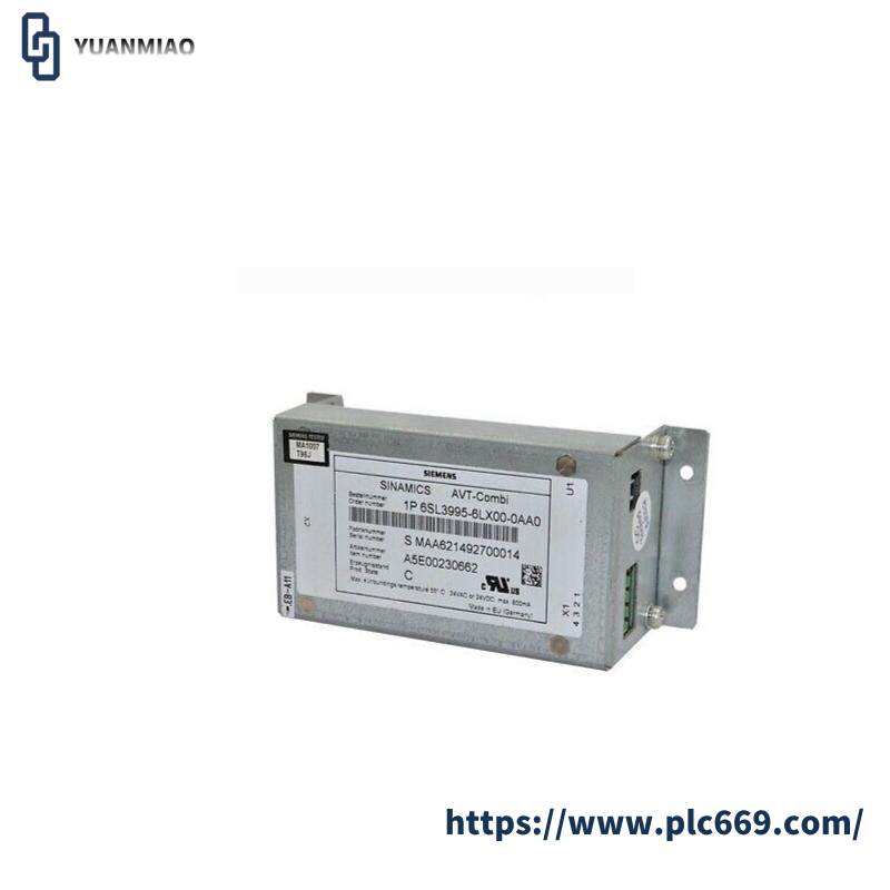 SIEMENS 6SL3995-6LX00-0AA0 AVT Combination Sinamic Converters -SA