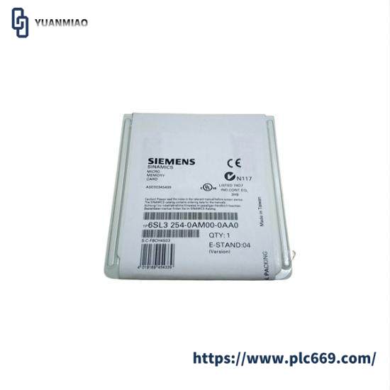 SIEMENS 6SL3 254-0AM00-0AA0 Micro Memory Card