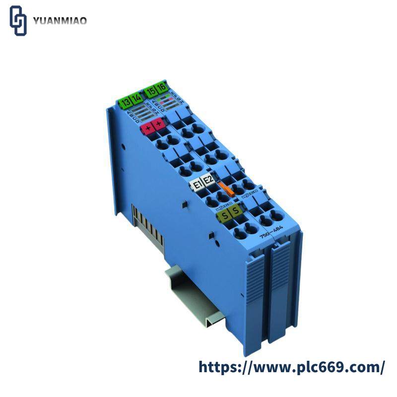 WAGO 750-484 channel analog input