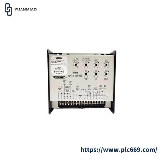 WOODWORD 2301A 9907-014 SPEED CONTROL