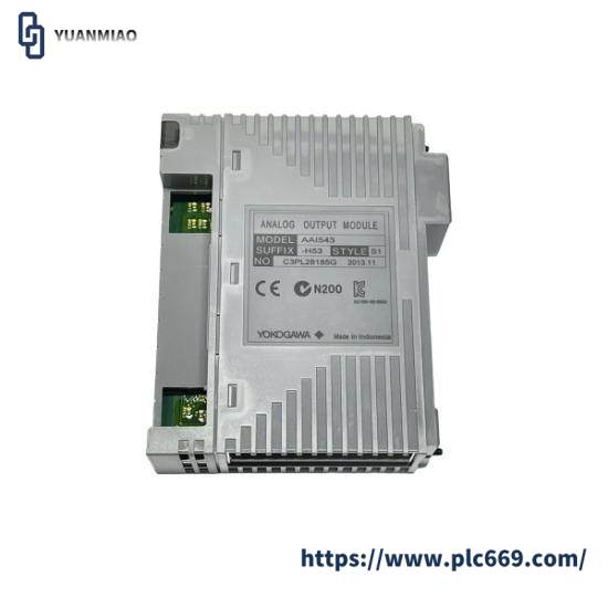 Yokogawa AAI543-H  Analog Output Module