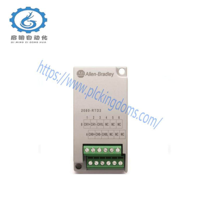 AB 2080-RTD2 Resistance Thermometer Detector Inputs
