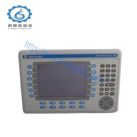 2711P-B7C4D1 PanelView Plus 700 Keypad/Touch/Enet/RS232, 64MB, DC