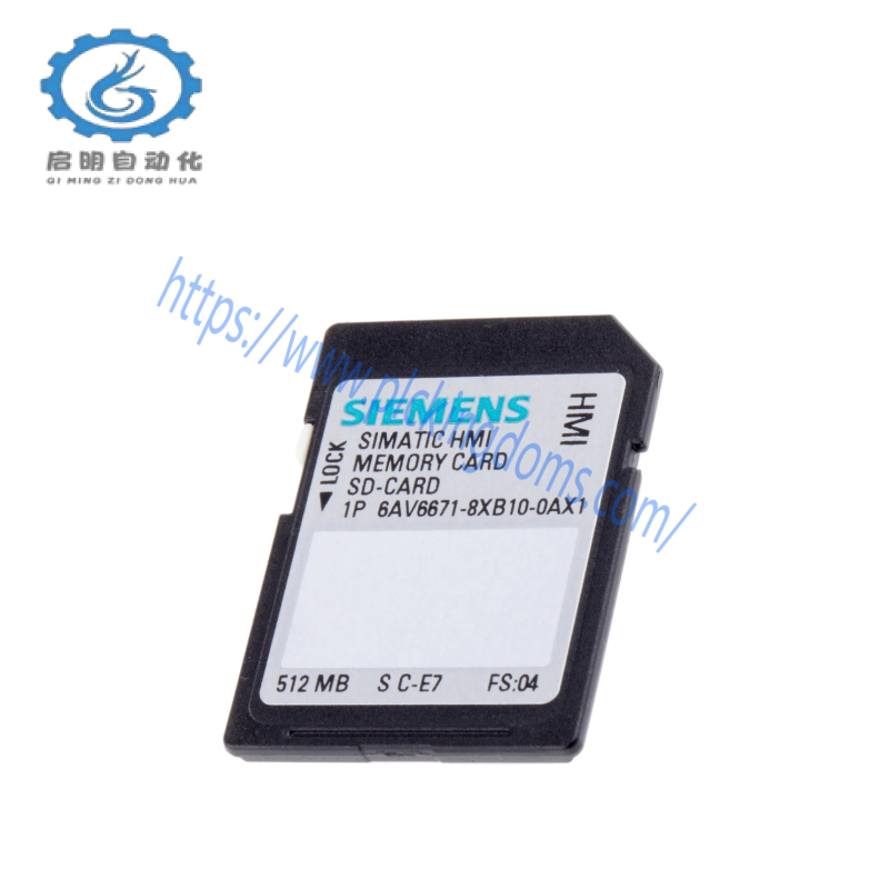 SIEMENS 6AV6671-8XB10-0AX1 SIMATIC SD memory card