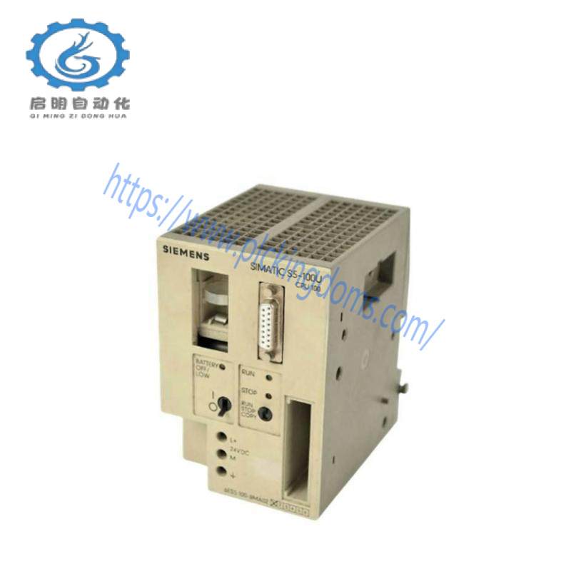 SIEMENS 6ES5100-8MA02 CPU 100 Central processing unit