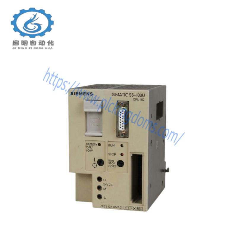 SIEMENS 6ES5102-8MA12 Central Processing Unit