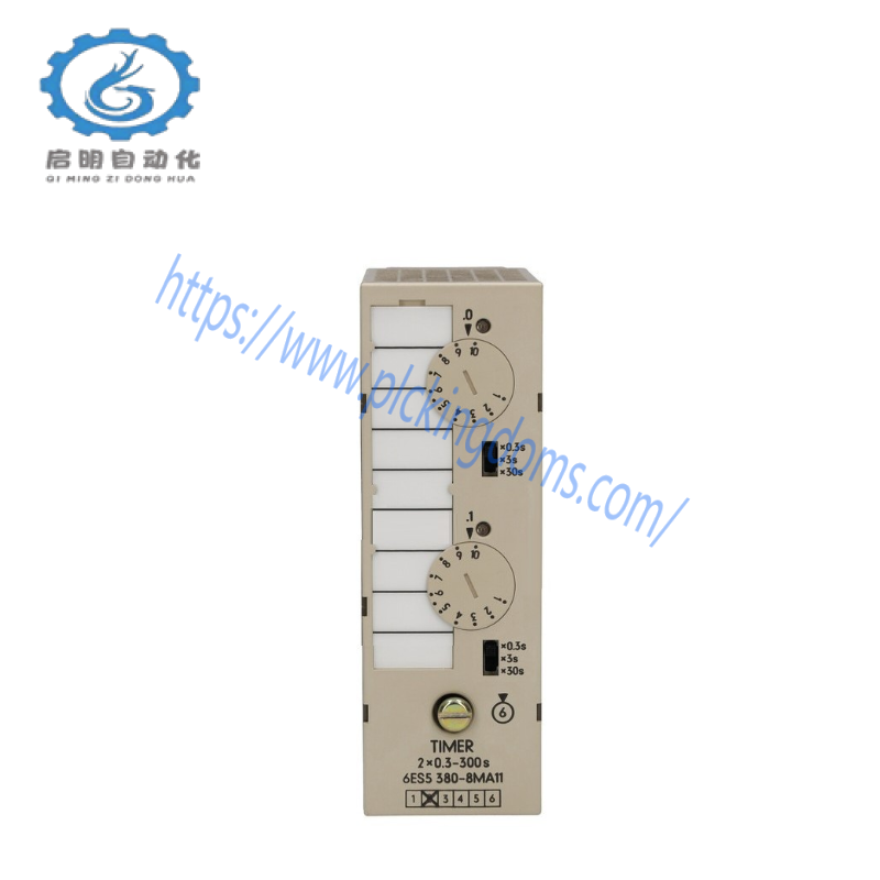 SIEMENS 6ES5380-8MA11 Timer Module