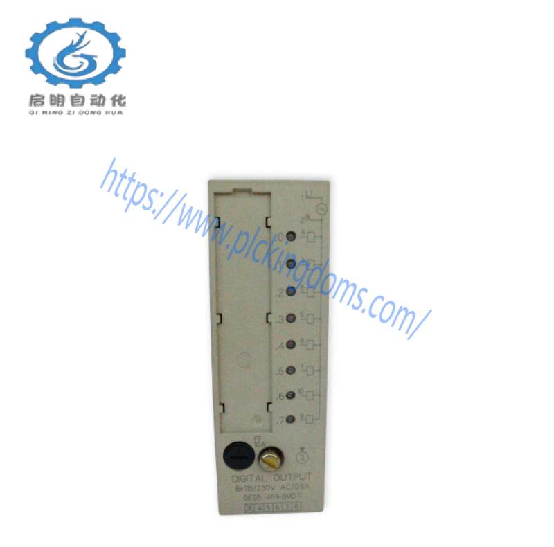 SIEMENS 6ES5451-8MD11 Digital Output Module